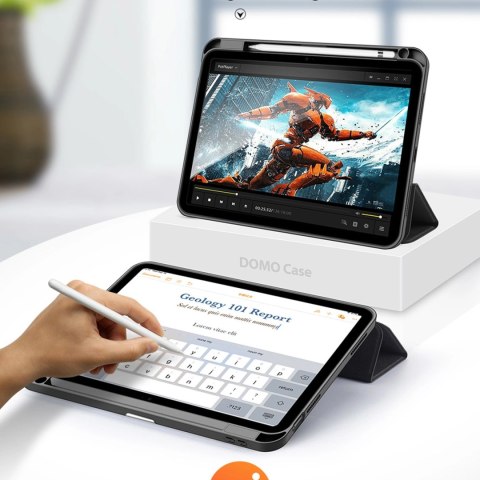 Dux Ducis Domo etui iPad 10.9'' 2022 (10 gen.) pokrowiec smart cover podstawka czarne Dux Ducis Domo etui iPad 10.9'' 2022 (10 gen.) pokrowiec smart cover podstawka czarne