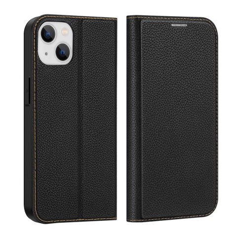 Dux Ducis Skin X2 etui do iPhone 14 Plus pokrowiec z magnetyczną klapką czarny Dux Ducis Skin X2 etui do iPhone 14 Plus pokrowiec z magnetyczną klapką czarny