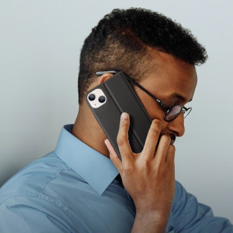 Dux Ducis Skin X2 etui do iPhone 14 Plus pokrowiec z magnetyczną klapką czarny Dux Ducis Skin X2 etui do iPhone 14 Plus pokrowiec z magnetyczną klapką czarny