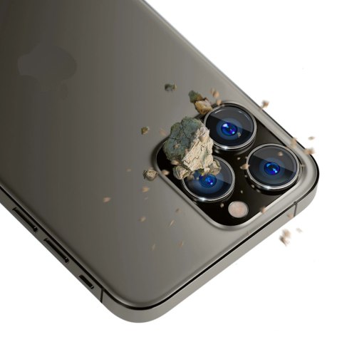 Osłona aparatu 3mk Lens Protection Pro na iPhone 13 Pro / iPhone 13 Pro Max - grafitowa