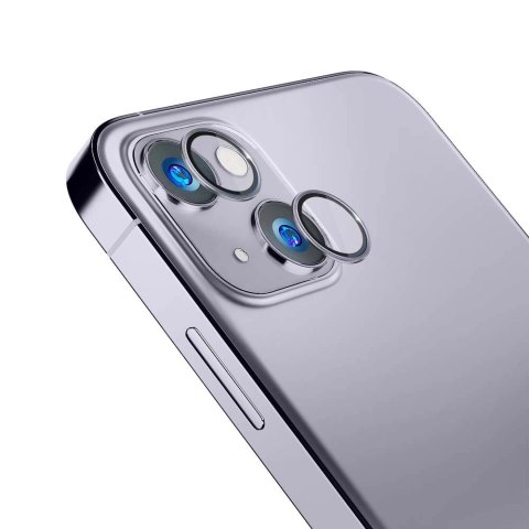 Osłona aparatu 3mk Lens Protection Pro na iPhone 14 Plus - fioletowa