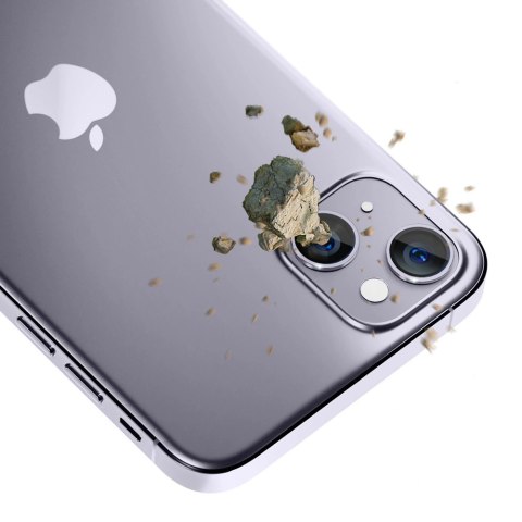 Osłona aparatu 3mk Lens Protection Pro na iPhone 14 Plus - fioletowa