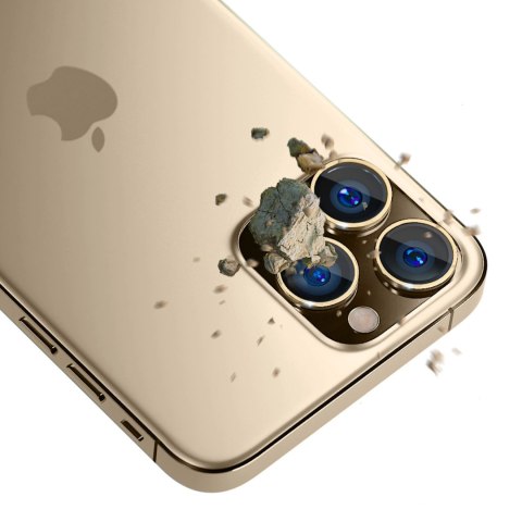 Osłona aparatu 3mk Lens Protection Pro na iPhone 14 Pro / 14 Pro Max - złota Osłona aparatu 3mk Lens Protection Pro na iPhone 14 Pro / 14 Pro Max - złota