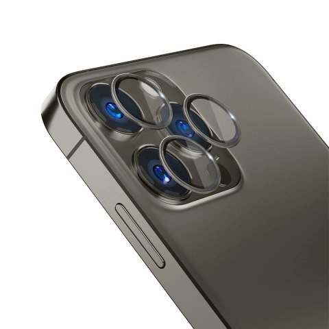 Osłona aparatu 3mk Lens Protection Pro na iPhone 14 Pro / iPhone 14 Pro Max - grafitowa Osłona aparatu 3mk Lens Protection Pro na iPhone 14 Pro / iPhone 14 Pro Max - grafitowa