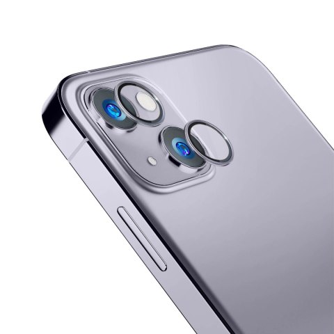 Osłona aparatu 3mk Lens Protection Pro na iPhone 14 - fioletowa