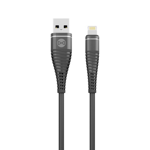 Forever kabel Shark USB - Lightning 1,0 m 2A czarny Forever kabel Shark USB - Lightning 1,0 m 2A czarny