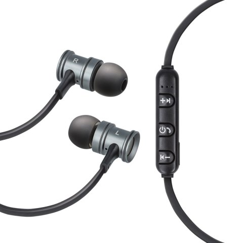Forever słuchawki Bluetooth BSH-200 nauszne srebrne Forever słuchawki Bluetooth BSH-200 nauszne srebrne