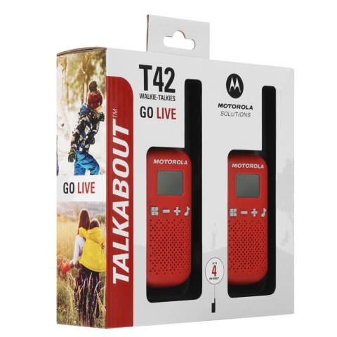 Motorola Talkabout T42 dwupak czerwony Motorola Talkabout T42 dwupak czerwony