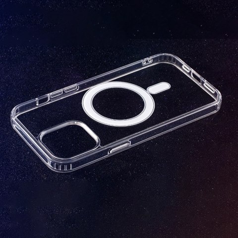 Nakładka Anti Shock 1,5 mm Mag do iPhone 12 / 12 Pro 6,1" transparentna big hole Nakładka Anti Shock 1,5 mm Mag do iPhone 12 / 12 Pro 6,1" transparentna big hole