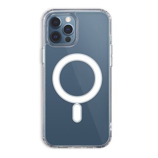 Nakładka Anti Shock 1,5 mm Mag do iPhone 12 Mini 5,4" transparentna big hole