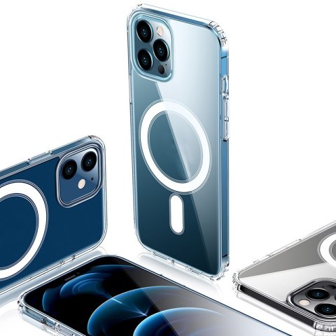 Nakładka Anti Shock 1,5 mm Mag do iPhone 12 Mini 5,4" transparentna big hole Nakładka Anti Shock 1,5 mm Mag do iPhone 12 Mini 5,4" transparentna big hole