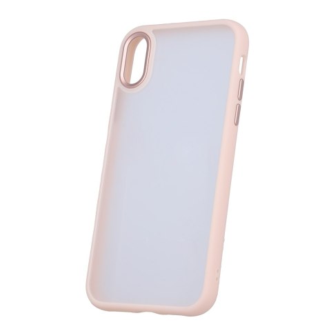 Nakładka Satin Matt do iPhone XR różowa Nakładka Satin Matt do iPhone XR różowa