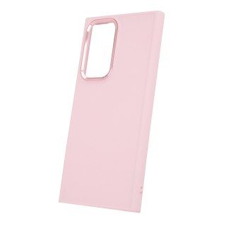 Nakładka Satin do Samsung Galaxy S22 Ultra różowa