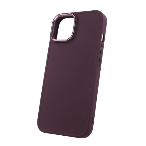 Nakładka Satin do iPhone 14 6,1" burgundowa Nakładka Satin do iPhone 14 6,1" burgundowa