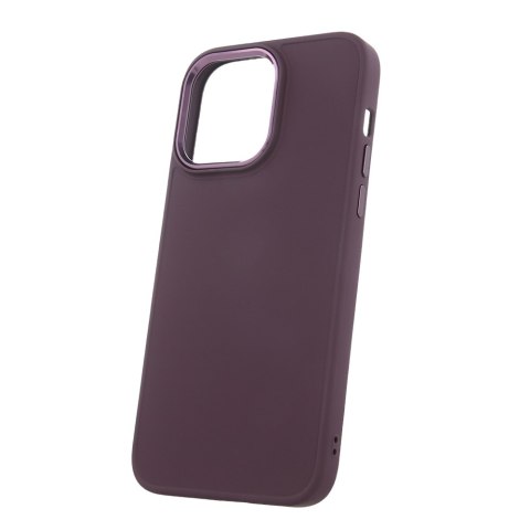 Nakładka Satin do iPhone 14 Pro Max 6,7" burgundowa Nakładka Satin do iPhone 14 Pro Max 6,7" burgundowa