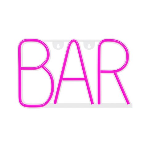 Neon LED BAR róż Bat + USB FLNE24 Forever Light Neon LED BAR róż Bat + USB FLNE24 Forever Light