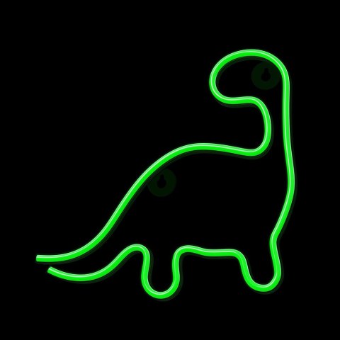 Neon LED DINOZAUR zielony NNE01 Neolia Neon LED DINOZAUR zielony NNE01 Neolia