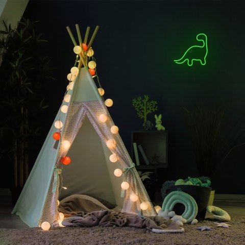 Neon LED DINOZAUR zielony NNE01 Neolia Neon LED DINOZAUR zielony NNE01 Neolia