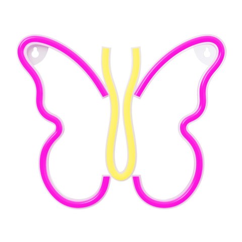 Neon LED MOTYL róż NNE03 Neolia Neon LED MOTYL róż NNE03 Neolia