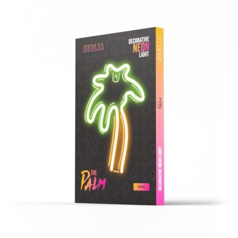 Neon LED PALMA pomarańcz zielona NNE04 Neolia Neon LED PALMA pomarańcz zielona NNE04 Neolia