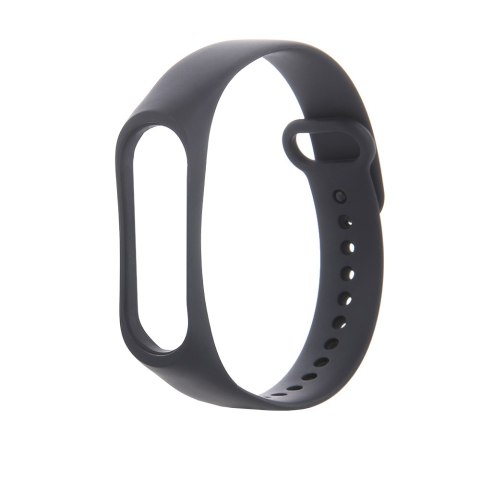 Pasek silikonowy do Xiaomi Mi Band 5 / 6 czarny Pasek silikonowy do Xiaomi Mi Band 5 / 6 czarny