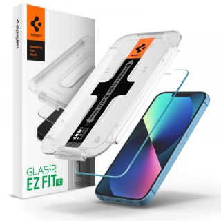 Spigen szkło hartowane GLAS.TR "EZ FIT" do iPhone 13 / 13 PRO / 14 / 16E 6,1"