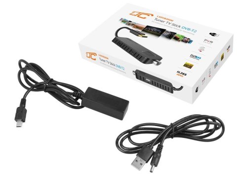 Tuner DVB-T-2 LTC TV naziemnej HD205M z pilotem programowalnym H.265, MIN Tuner DVB-T-2 LTC TV naziemnej HD205M z pilotem programowalnym H.265, MIN