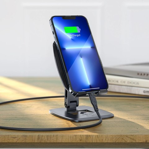 Acefast składany stojak / uchwyt na telefon szary (E13) Acefast składany stojak / uchwyt na telefon szary (E13)