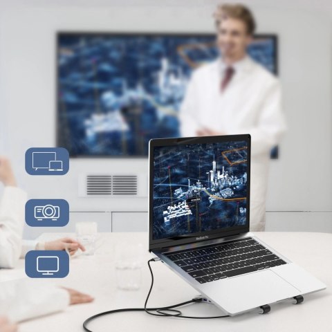 Choetech podstawka stacja wielofunkcyjna 7w1 do laptopa PD/USB-C HDMI(4K/30Hz)/2xUSB-A/1xUSB-C/1xSD/1xTF czarny (HUB-M43) Choetech podstawka stacja wielofunkcyjna 7w1 do laptopa PD/USB-C HDMI(4K/30Hz)/2xUSB-A/1xUSB-C/1xSD/1xTF czarny (HUB-M43)