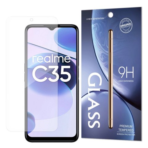 Tempered Glass szkło hartowane 9H Realme C35 (opakowanie - koperta)