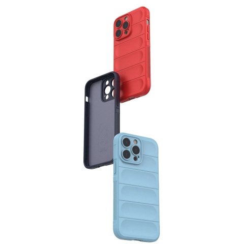 Magic Shield Case etui do iPhone 14 Pro Max elastyczny pancerny pokrowiec ciemnoniebieski