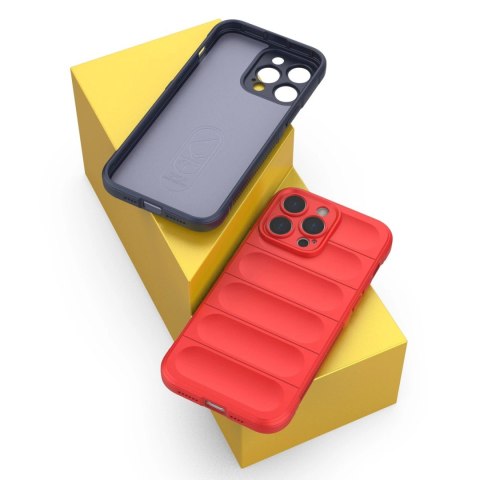 Magic Shield Case etui do iPhone 14 Pro Max elastyczny pancerny pokrowiec ciemnoniebieski