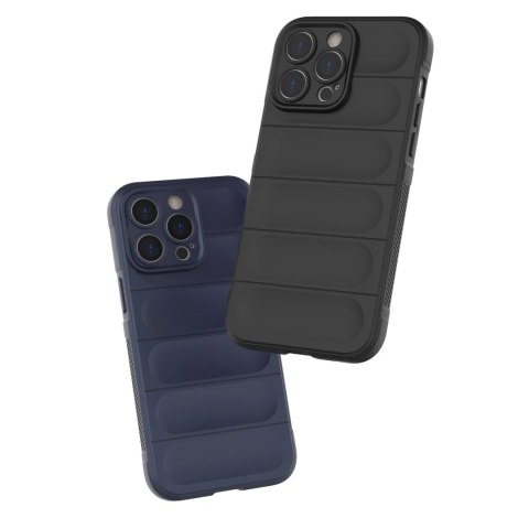 Magic Shield Case etui do iPhone 14 Pro Max elastyczny pancerny pokrowiec ciemnoniebieski