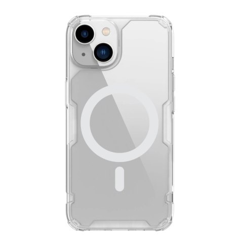 Nillkin Nature Pro Magnetic Case etui iPhone 14 Plus magnetyczny pokrowiec MagSafe przezroczysty Nillkin Nature Pro Magnetic Case etui iPhone 14 Plus magnetyczny pokrowiec MagSafe przezroczysty