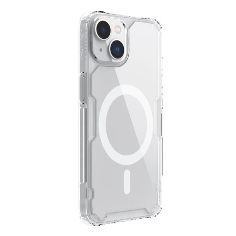 Nillkin Nature Pro Magnetic Case etui iPhone 14 Plus magnetyczny pokrowiec MagSafe przezroczysty Nillkin Nature Pro Magnetic Case etui iPhone 14 Plus magnetyczny pokrowiec MagSafe przezroczysty