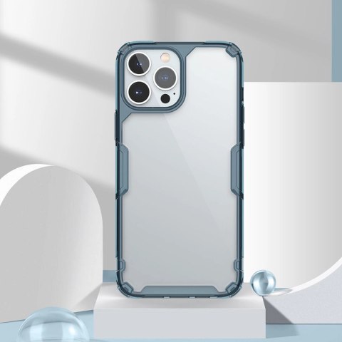 Nillkin Nature Pro etui iPhone 14 Pro Max pancerna obudowa pokrowiec niebieski Nillkin Nature Pro etui iPhone 14 Pro Max pancerna obudowa pokrowiec niebieski