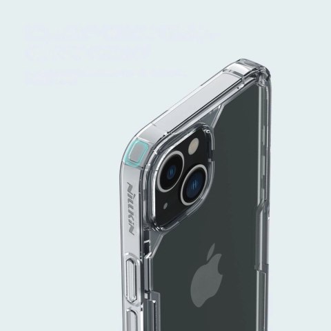 Nillkin Nature Pro etui iPhone 14 pancerna obudowa pokrowiec przezroczysty Nillkin Nature Pro etui iPhone 14 pancerna obudowa pokrowiec przezroczysty