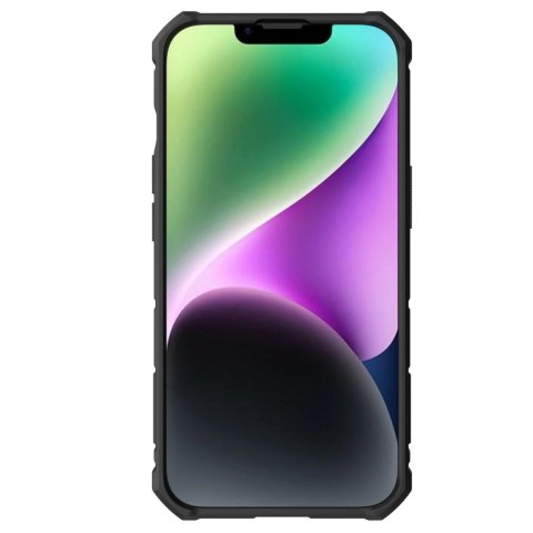 Nillkin CamShield Armor Pro Case etui iPhone 14 Plus pancerny pokrowiec z osłoną na aparat ring podstawka czarne Nillkin CamShield Armor Pro Case etui iPhone 14 Plus pancerny pokrowiec z osłoną na aparat ring podstawka czarne