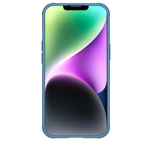 Nillkin CamShield Pro Case etui iPhone 14 Plus pancerny pokrowiec osłona na aparat kamerę niebieski Nillkin CamShield Pro Case etui iPhone 14 Plus pancerny pokrowiec osłona na aparat kamerę niebieski