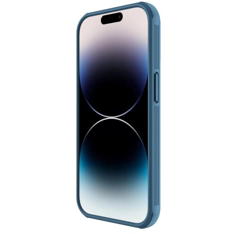 Nillkin CamShield Pro Case etui iPhone 14 Pro Max pancerny pokrowiec osłona na aparat kamerę niebieski Nillkin CamShield Pro Case etui iPhone 14 Pro Max pancerny pokrowiec osłona na aparat kamerę niebieski