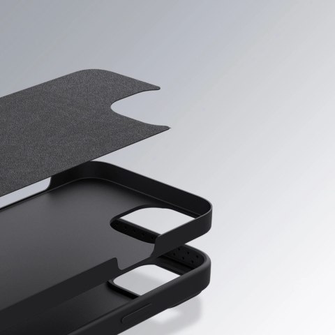 Nillkin CamShield Silky Silicone Case etui iPhone 14 Pro pokrowiec z osłoną na aparat zielony Nillkin CamShield Silky Silicone Case etui iPhone 14 Pro pokrowiec z osłoną na aparat zielony