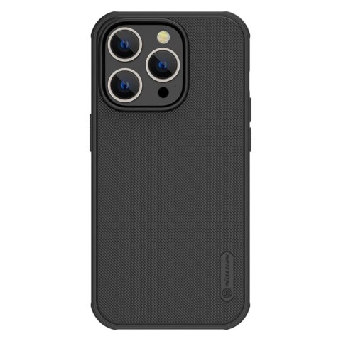 Nillkin Super Frosted Shield Pro etui iPhone 14 Pro Max pokrowiec na tył plecki czarny Nillkin Super Frosted Shield Pro etui iPhone 14 Pro Max pokrowiec na tył plecki czarny