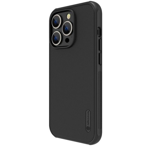 Nillkin Super Frosted Shield Pro etui iPhone 14 Pro Max pokrowiec na tył plecki czarny Nillkin Super Frosted Shield Pro etui iPhone 14 Pro Max pokrowiec na tył plecki czarny
