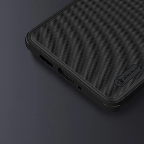 Nillkin Super Frosted Shield Pro etui iPhone 14 Pro Max pokrowiec na tył plecki czarny Nillkin Super Frosted Shield Pro etui iPhone 14 Pro Max pokrowiec na tył plecki czarny