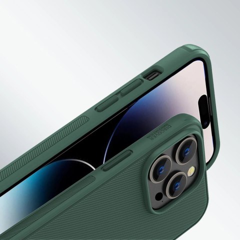 Nillkin Super Frosted Shield Pro etui iPhone 14 Pro Max pokrowiec na tył plecki czarny Nillkin Super Frosted Shield Pro etui iPhone 14 Pro Max pokrowiec na tył plecki czarny