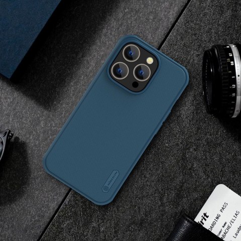 Nillkin Super Frosted Shield Pro etui iPhone 14 Pro Max pokrowiec na tył plecki czarny Nillkin Super Frosted Shield Pro etui iPhone 14 Pro Max pokrowiec na tył plecki czarny