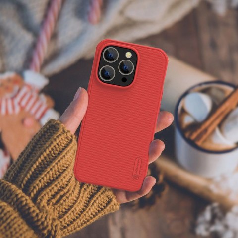 Nillkin Super Frosted Shield Pro etui iPhone 14 Pro Max pokrowiec na tył plecki czarny Nillkin Super Frosted Shield Pro etui iPhone 14 Pro Max pokrowiec na tył plecki czarny