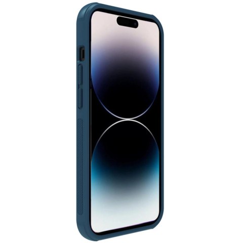 Nillkin Super Frosted Shield Pro etui iPhone 14 Pro Max pokrowiec na tył plecki niebieski Nillkin Super Frosted Shield Pro etui iPhone 14 Pro Max pokrowiec na tył plecki niebieski