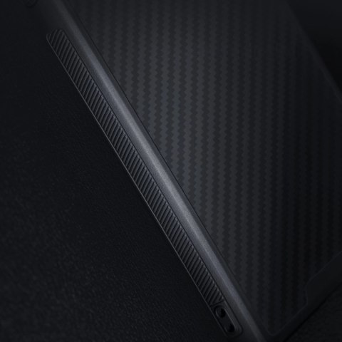Nillkin Synthetic Fiber S Case etui iPhone 14 Pro z osłoną na aparat czarny Nillkin Synthetic Fiber S Case etui iPhone 14 Pro z osłoną na aparat czarny