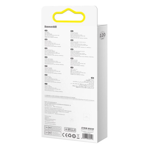 Baseus Flash Series Ⅱ kabel 3w1 do szybkiego ładowania USB-A do USB-C / Micro-USB / Lightning 66W 480Mb/s 1.2m niebieski Baseus Flash Series Ⅱ kabel 3w1 do szybkiego ładowania USB-A do USB-C / Micro-USB / Lightning 66W 480Mb/s 1.2m niebieski